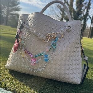 Pastel Bunny Bag Charm